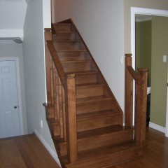 Escalier en bois