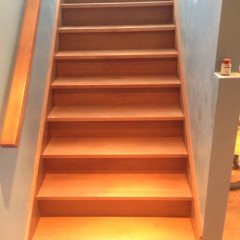 Escalier en bois