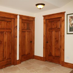 Portes intérieures de bois