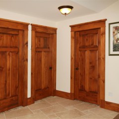Portes intérieures de bois