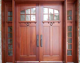 Portes De Garage En Bois ébénisterie Magog